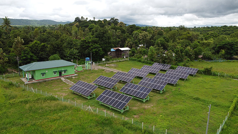 Solar off grid project